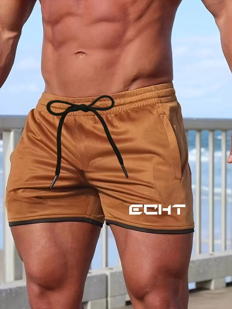 ADED Summer Men Sports Shorts Fitness Basketball Beach Pants Mesh Breathable Bodybuilding Gym Training Shorts Men's Sweatpants
