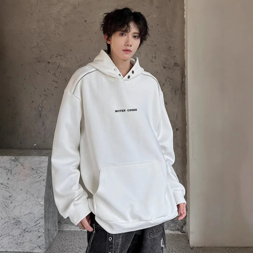 Mens With Hat Hoodies Cropped Man Red Crimson Scarlet Ruby Cherry Coral Pink Fuchsia Rose Salmon Peach Orange Tangerine Citrus - ATFH