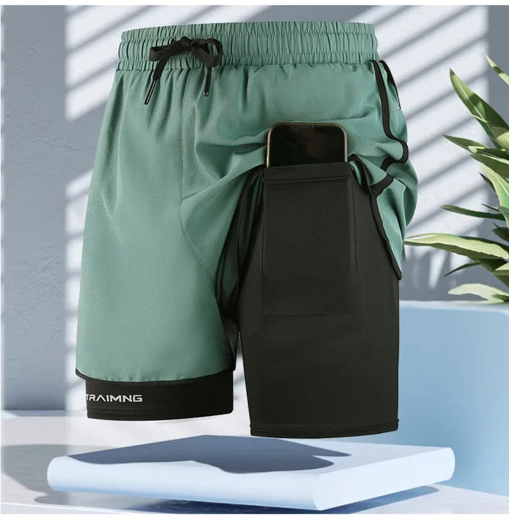 Summer Men's Quick Dry Multi Color Fitness Sports Leisure Shorts 2026 Comfortable Breathable Thin Loose Outdoor Clothing