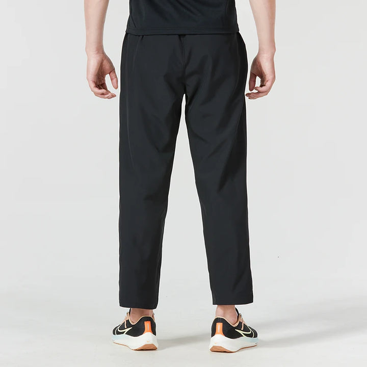 Nike Men's Sports Pants Straight-Leg Sweatpants Woven Quick-Dry Breathable Ice Silk Casual Pants Fb7491-010