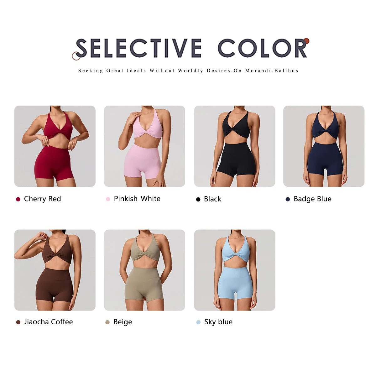 New Summer 2Pcs Women's Quick-Dry Sports Set V-Shaped Bra Female Sleeveless Yoga Outfit Gym Two-Piece Woman Sport Clothes - ATFH