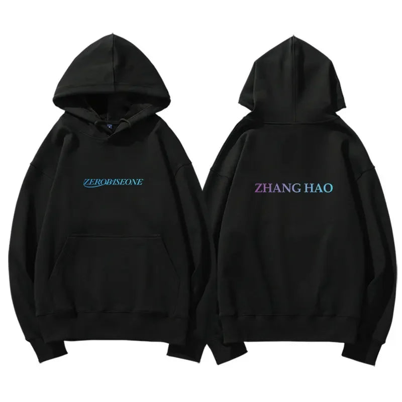 KPOP Summer ZEROBASEONE Ablum Oversized Women/Men Hoodie Sweatshirt ZHANG HAO SUNG HAN BIN RICKY MATTHEW HANYUJIN K-POP Clothes - ATFH