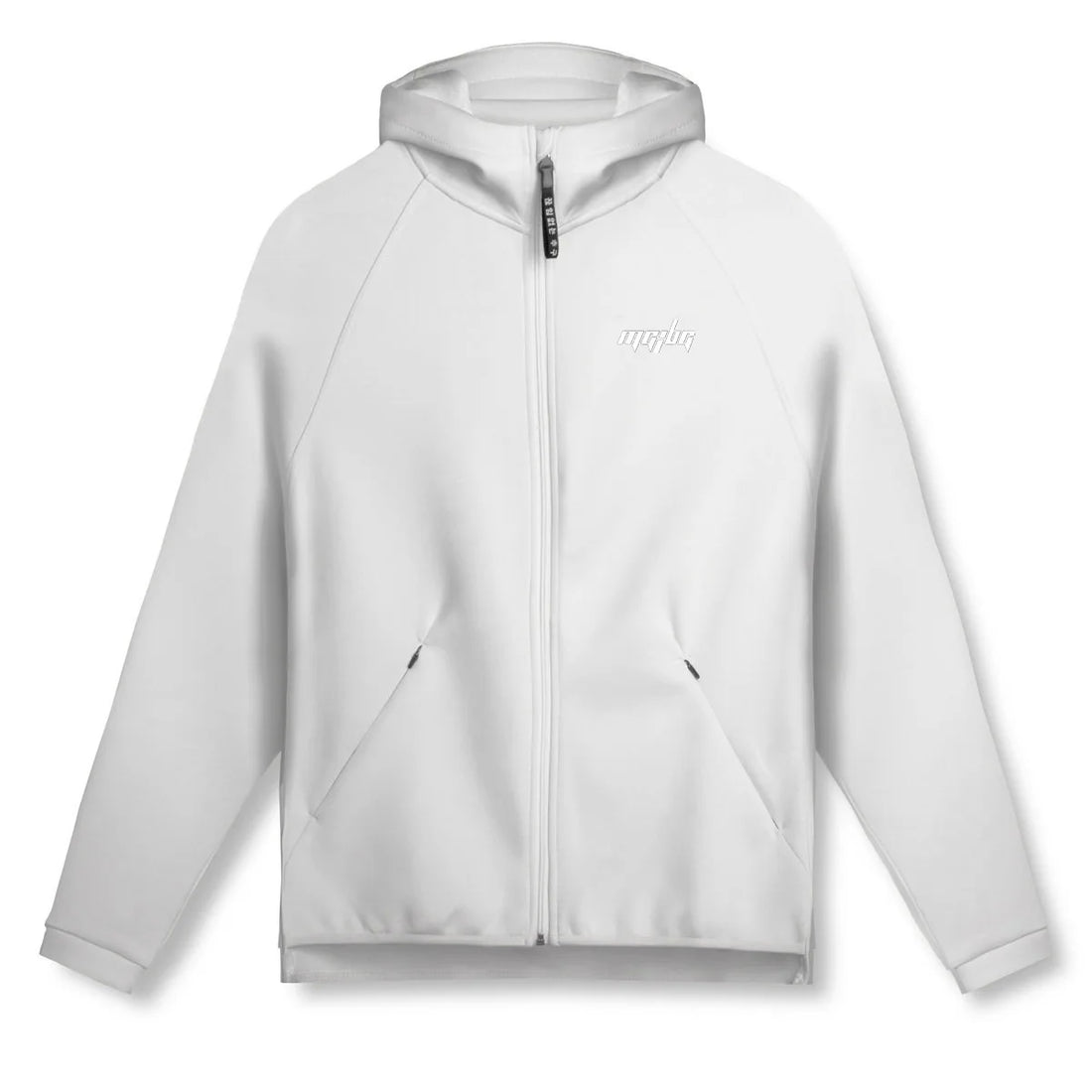 Men Sweater Jacket Spring and Autumn Windproof Zip Up Hooded Cardigan Zipper Casual Sports Coats with Hoody - ATFH