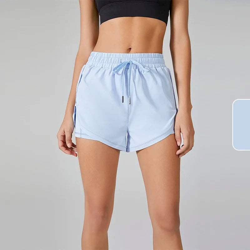Yoga Shorts Women Fitness Top Spandex Neon Elastic Running Workout Short Leggings For Ladies Gym Sport Shorts Fitness Sportwear Tahsi Fashion House