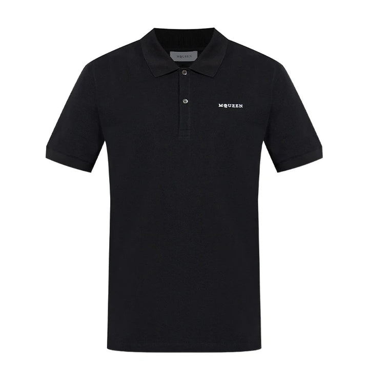 Europe Hot Sales Men's Women's Quality 100%Cotton Polo-Shirt letter Printed Embroidery T-shirt Comfortable Short Sleeve Tops