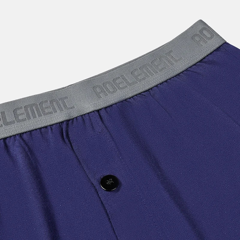 3Pcs Men's Underwear Loose Home Shorts Summer Boxer Briefs Thin Cotton Arrow Pants Large Size Four Corners Home