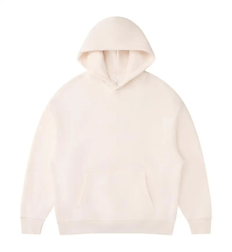 01 400GSM Hoodies Basic Fleece 20+ Colors Men Women Long Sleeve Oversized Hooded  Wholesale Sportswear Soft Unisex Jogging - ATFH