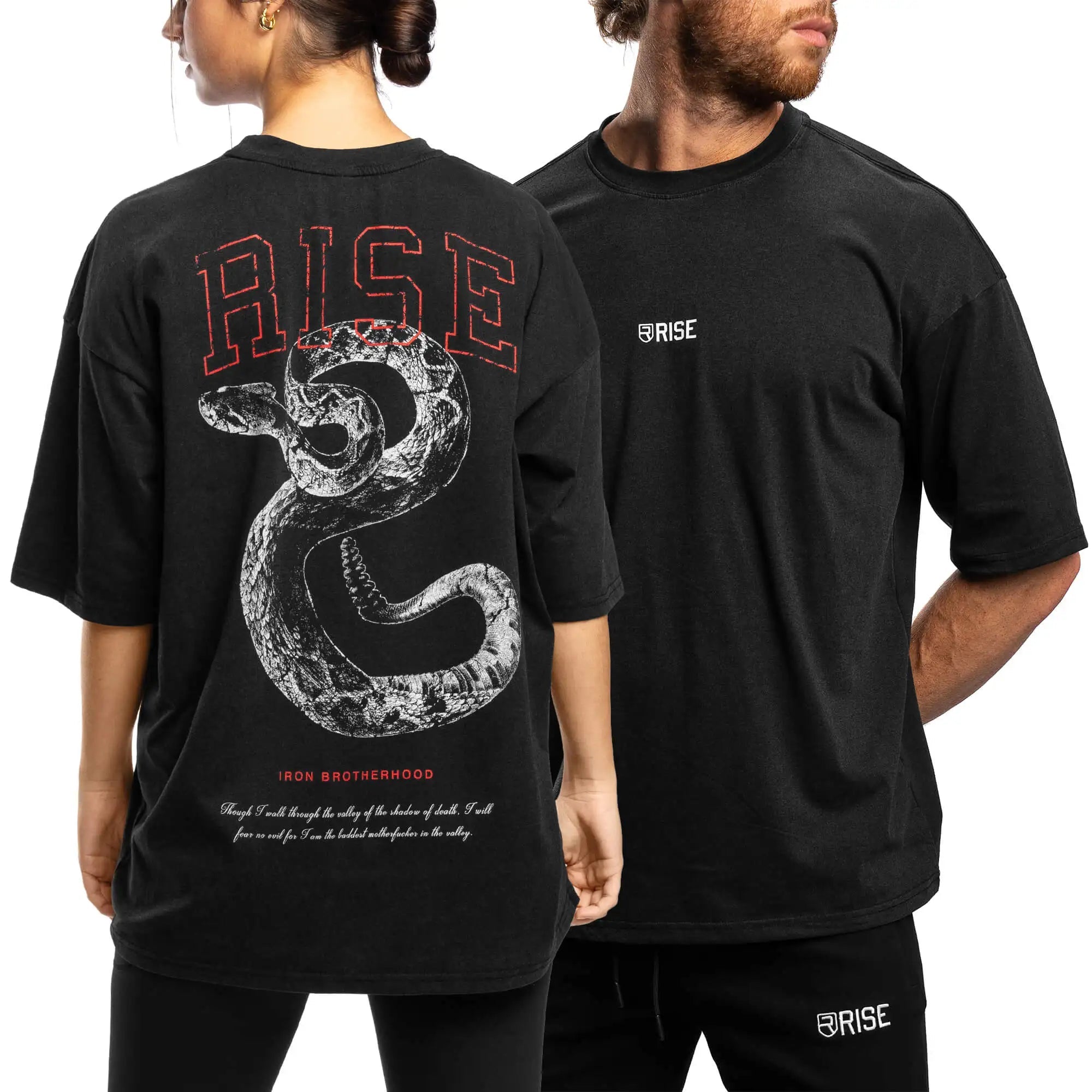 Fear No Evil Oversized Fitness Training Sports Trend Leisure T-Shirt Men's and Women's Luxury Brand Top ATFH