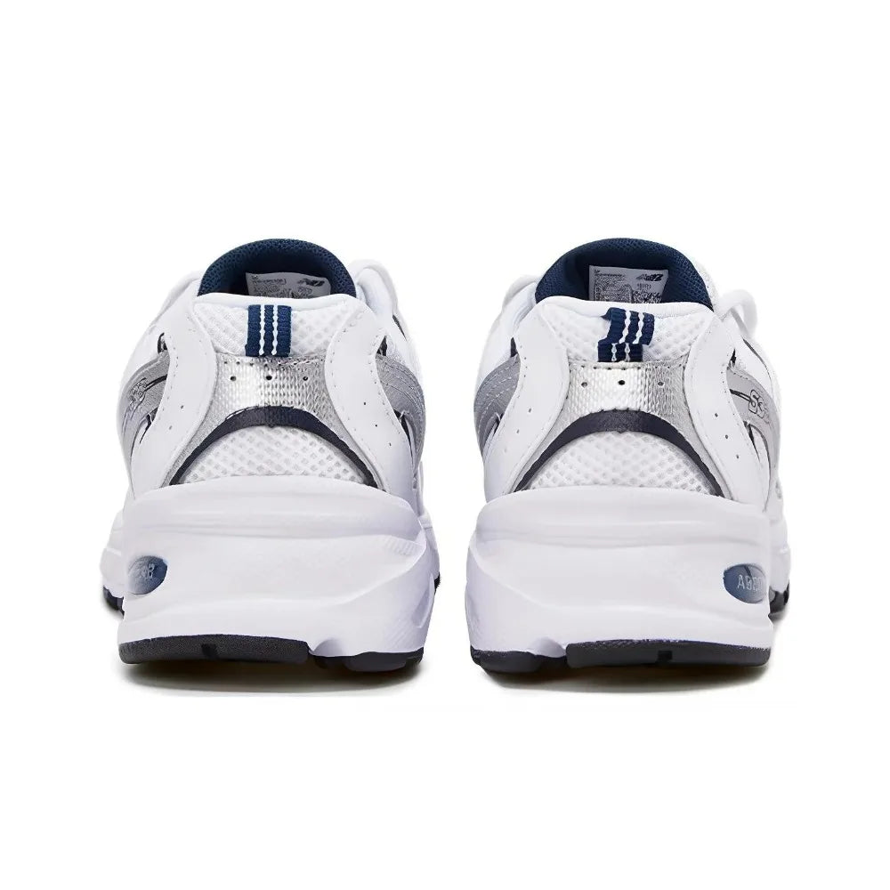 New Balance NB 530: Snug Fit, Comfortable, Cushioned, and Durable Women's Low-Top Casual Shoes in White GR530SB1