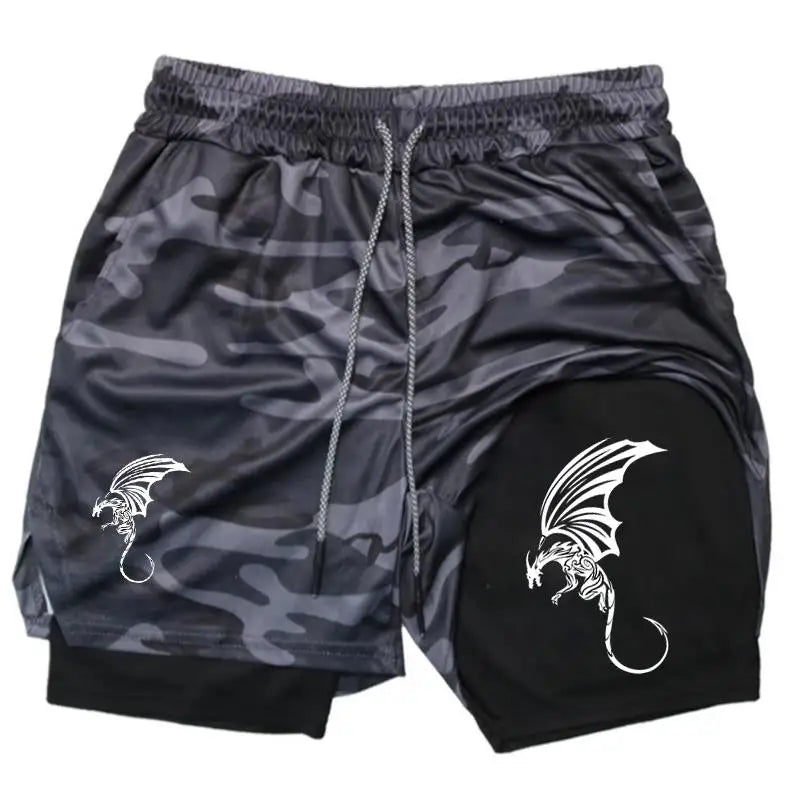 Summer Gym Casual Short Pants fashion Basketball Fitness Shorts Running Jogger Men Sweatpants Workout Athletic Multi-functional