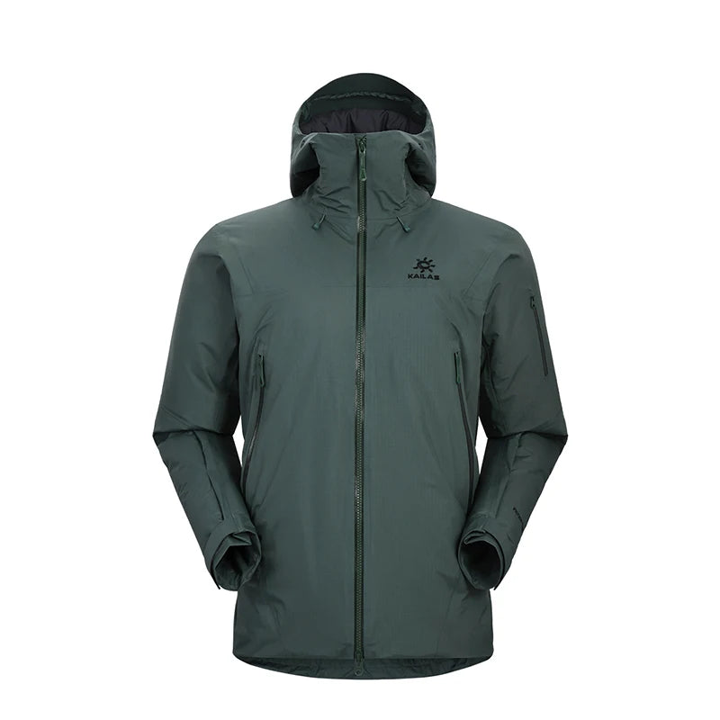 KAILAS Bogda Plus Hardshell  Thermal Hooded jacket Outdoor Waterproof And Windstopper Hiking Jacket KG2441118