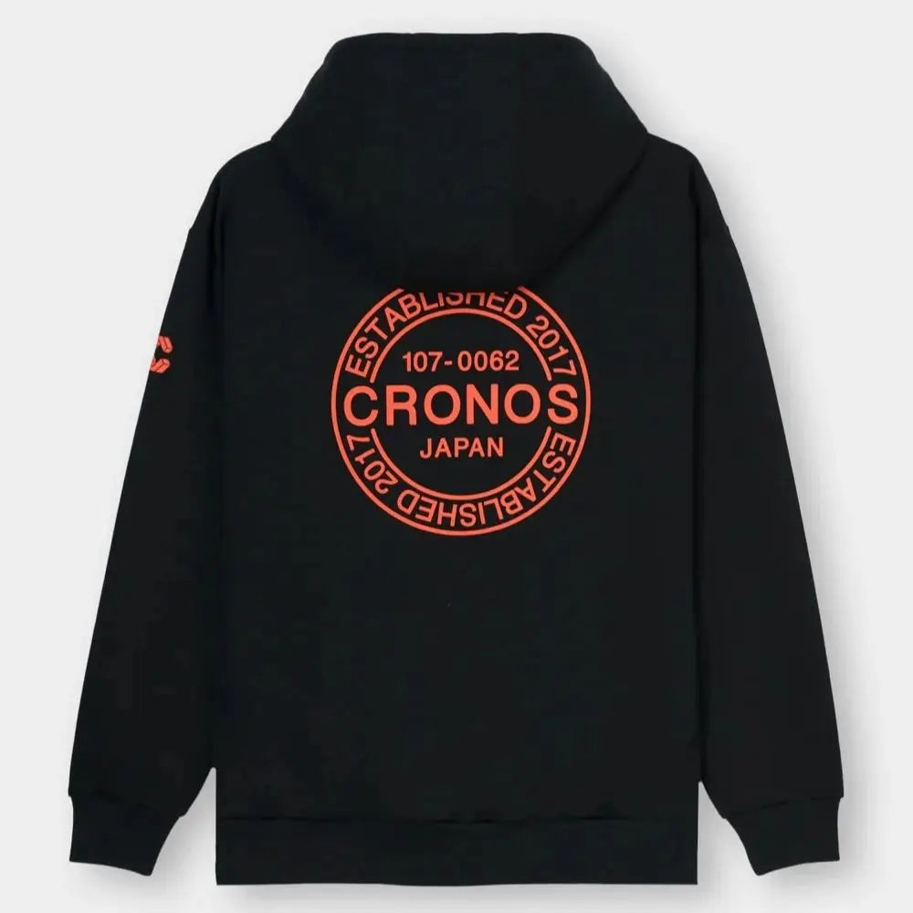 CRONOS CIRCLE LOGO HOODIE Spring Autumn Mens Pullover Comfortable Streetwear Sports Casual Hoodies Sweatshirts - ATFH