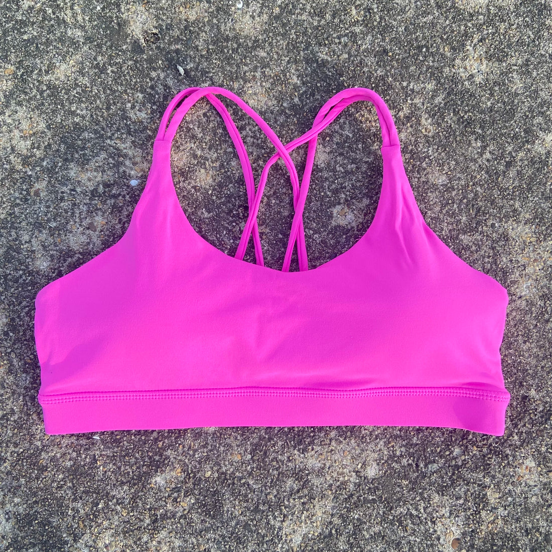 Solid Color high strength Gym Yoga underwear cross Women Fitness Sport Bra Top shockproof Athletic Tight Workout With Chest Pad - ATFH