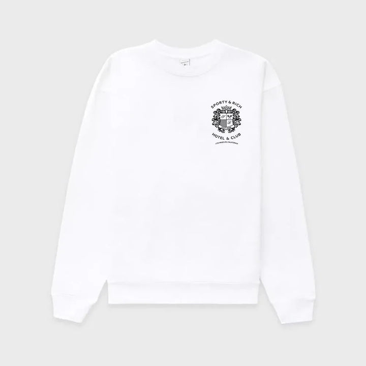 American Vintage Sport Make Your Health Terry Cotton Crewneck Pullover Unisex Men Women Autumn Loose Casual 80s Cool Sweatshirts - ATFH