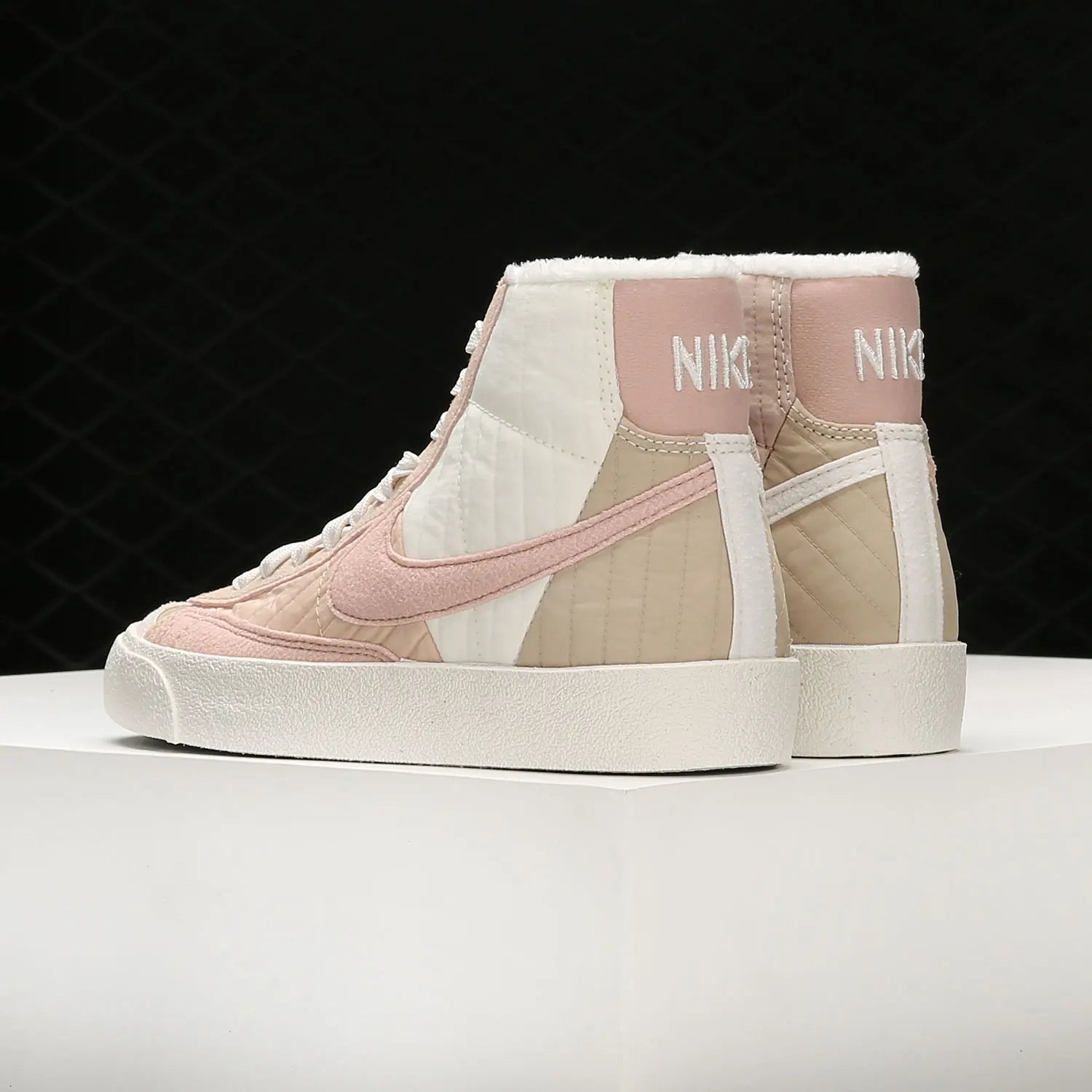 Nike Official Genuine BLAZER Pioneer Women's High-Top Sports Casual Shoes DO7445-261 ATFH