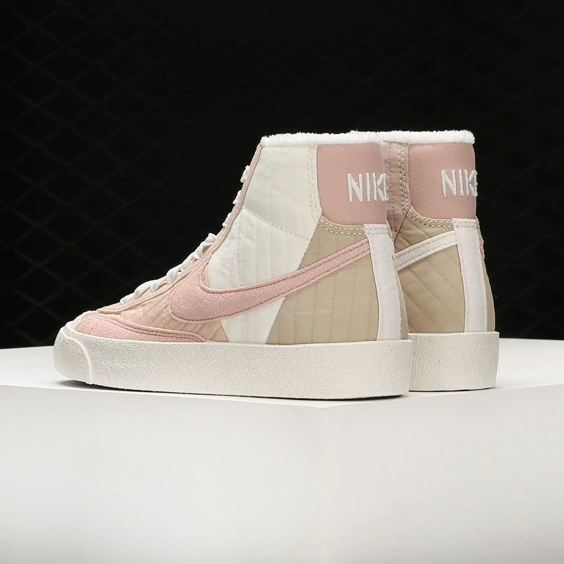 Nike Official Genuine BLAZER Pioneer Women's High-Top Sports Casual Shoes DO7445-261 ATFH