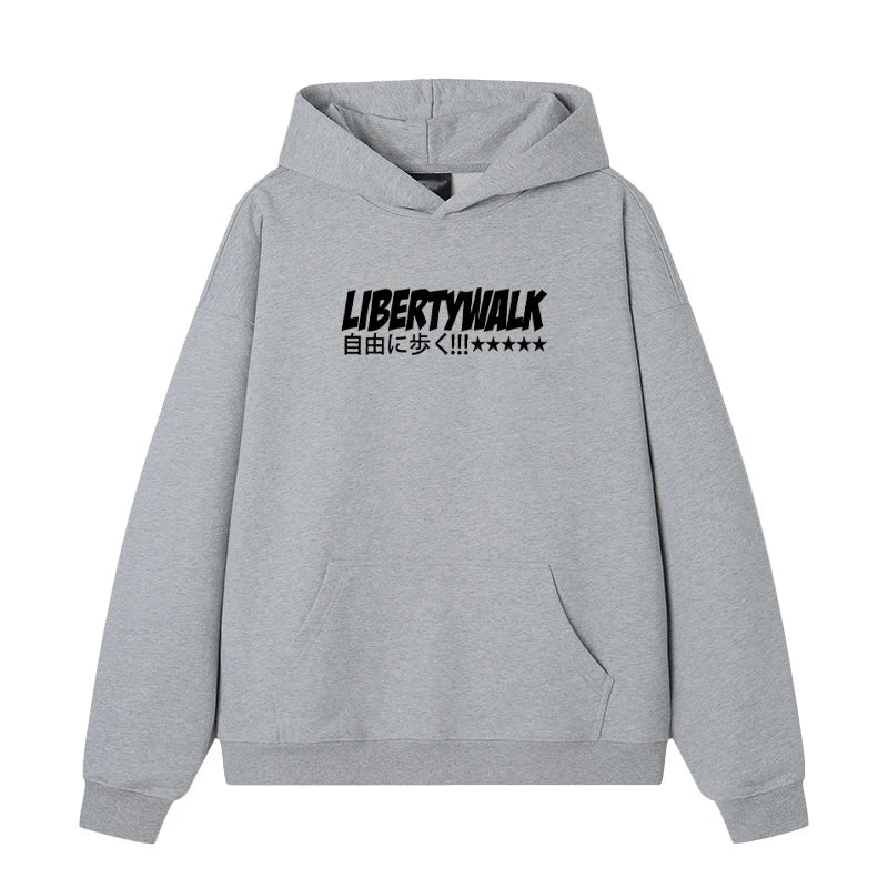 High Quality Liberty Walk printed Hoodies Men women harajuku car Graphics Sweatshirt Unisex Fleece vintage Long sleeve pullovers - ATFH