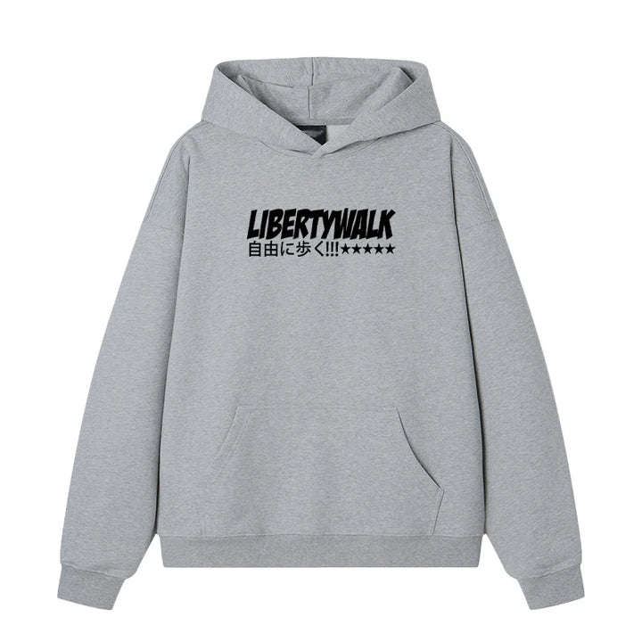 High Quality Liberty Walk printed Hoodies Men women harajuku car Graphics Sweatshirt Unisex Fleece vintage Long sleeve pullovers - ATFH