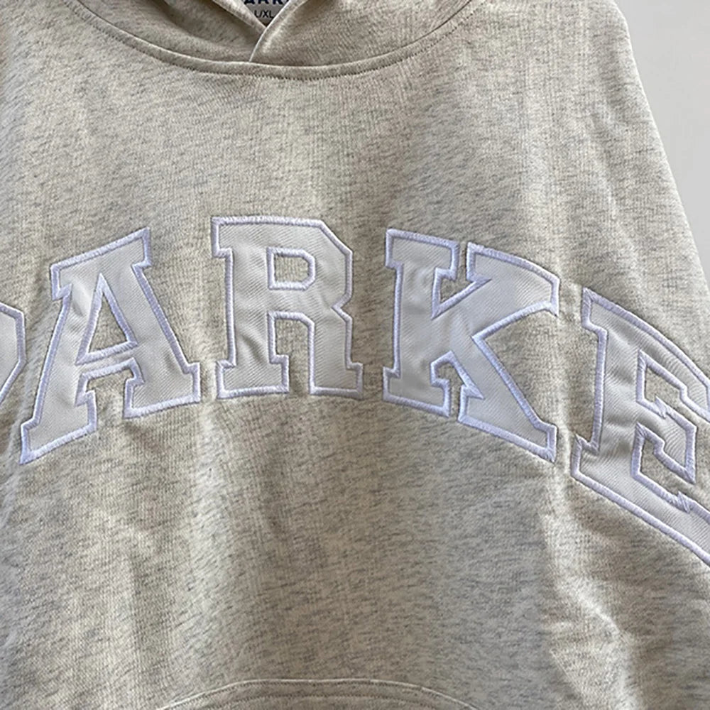 Rowan PK-LM002 Women Long Sleeve Female Hoodies Letter Embroidery Sweatshirts Vintage Casual Sports Lady Top 2026 - ATFH