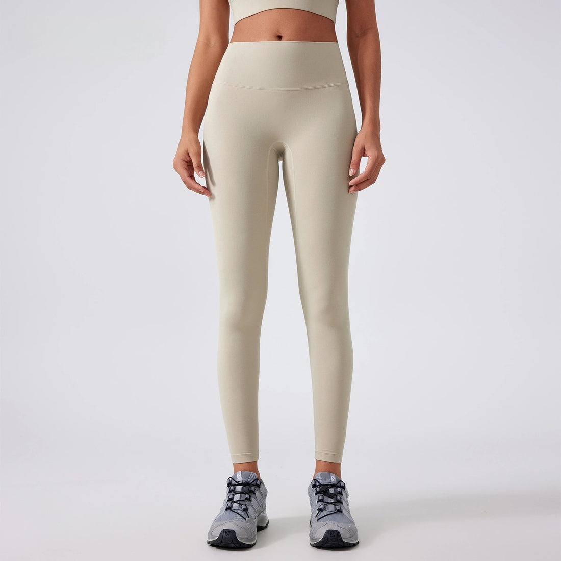 2025 New High Waist Naked Feeling Yoga Pants Women Push Up Sports Leggings Fitness Running Seamless Leggings Gym Girl Leggings - ATFH