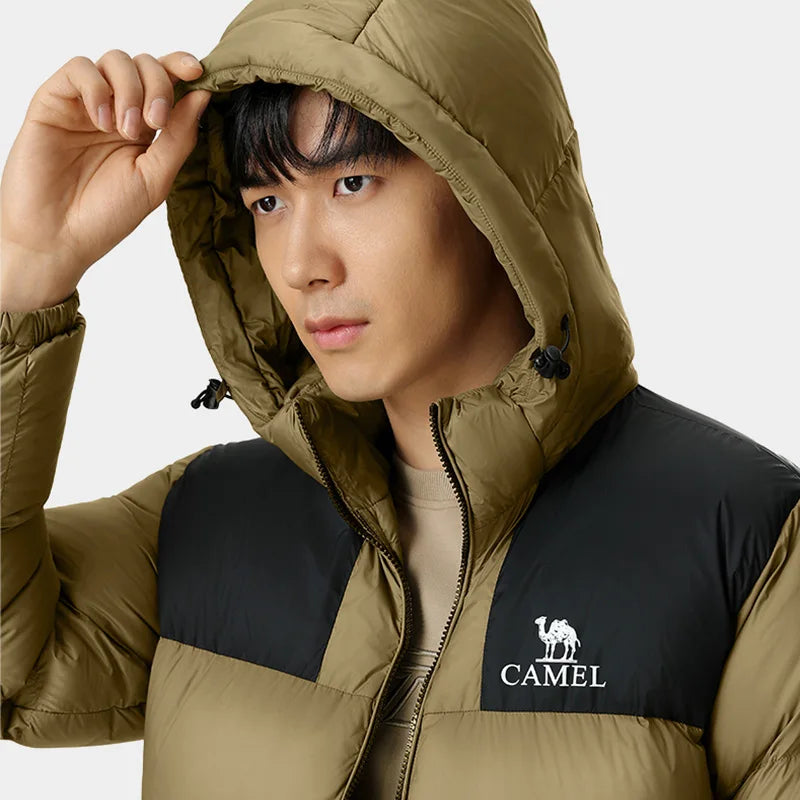 GOLDEN CAMEL Outdoor Down Jackets Women Men's Winter Coats Windbreakers Thickened Plush Bread Jacket for Men 2024 Winter New