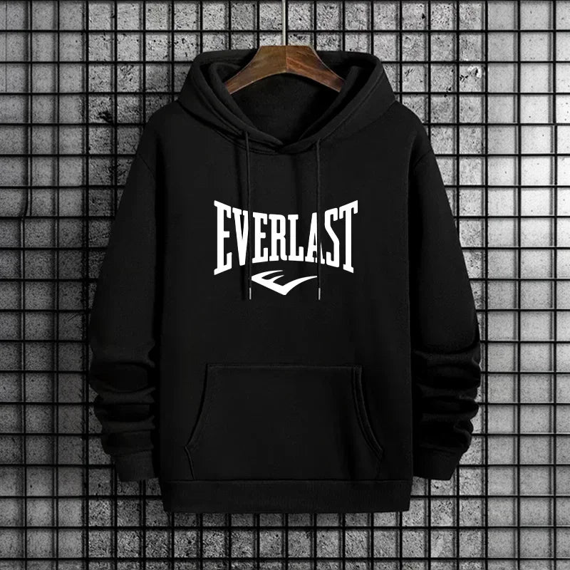 2026 Everlast Classic Men's Sweatshirt - Outdoor Sports Fitness Leisure Hooded Jacket - Fashion Premium Sport Shirt