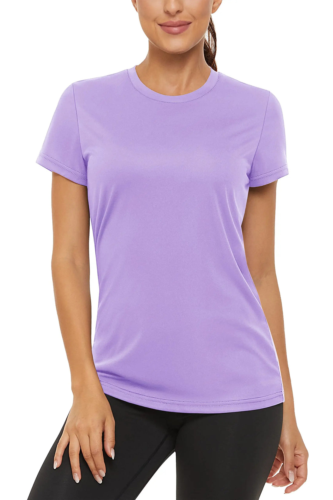 TACVASEN Summer Casual Performance T-shirts UPF 50+ Quick Dry Womens Sun Protection T-shirt Outdoor Running Swim Tee shirts Tops - ATFH