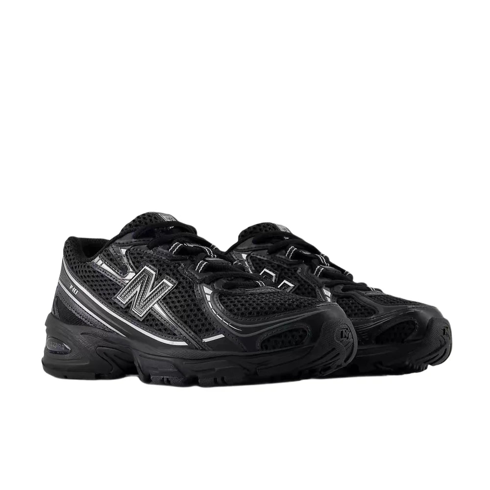 New Balance NB740 Unisex Low-Top Cushioned Running Shoes – Black, Soft & Comfortable, Non-Slip, Durable GR740BM