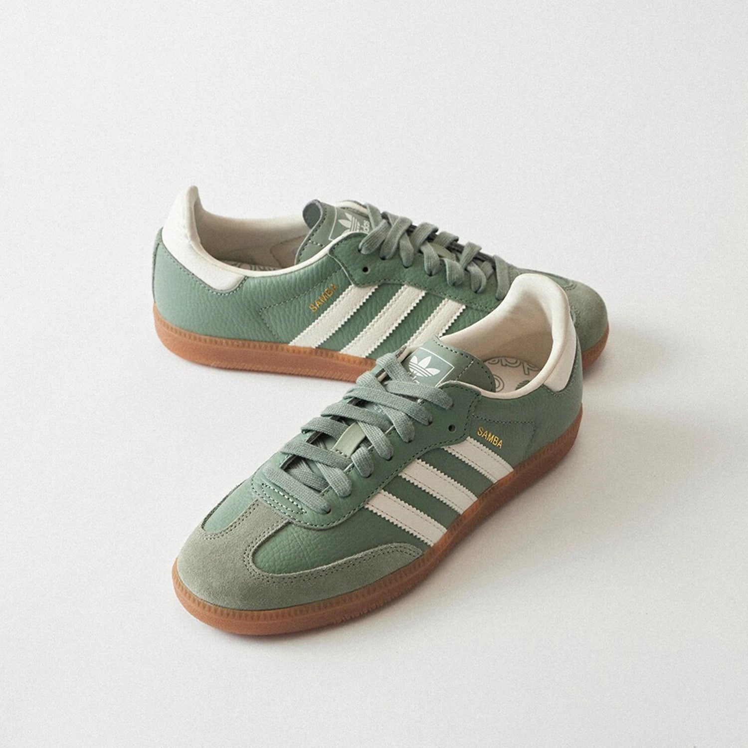 Adidas Official Genuine Three Stripes SAMBA OG W Women's Casual Sneakers IE7011 ATFH