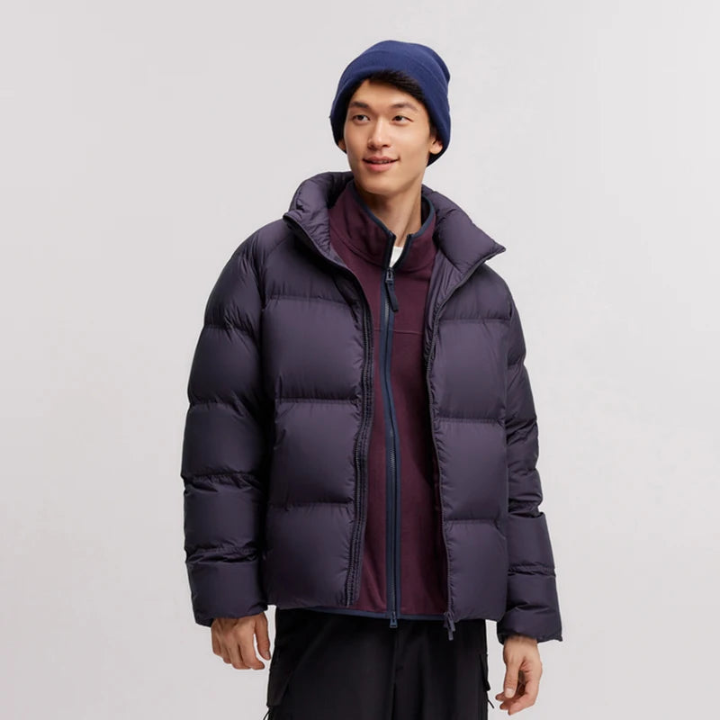 Semir Down Jacket Men 2026 Winter New Thickened Short Coat Three-Proof Thermal Puffer Coat Couple Top Trendy Down Jacket