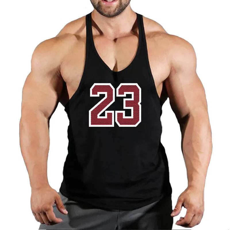 Men's Clothing Gym Vest Vests Bodybuilding Man Top for Fitness Stringer Sleeveless Sweatshirt T-shirts Suspenders Man Clothes