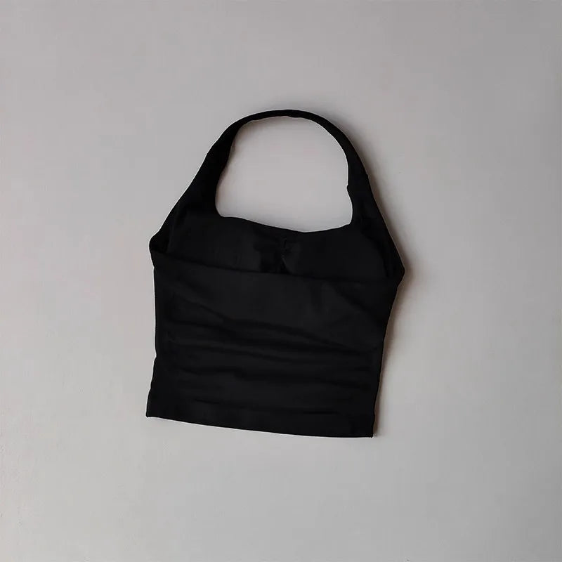 Halter Yoga Vest, Shockproof Running Sports, High-Strength Sports Underwear, Fitness, Pilates Suspender, Beautiful Back, Autumn - ATFH
