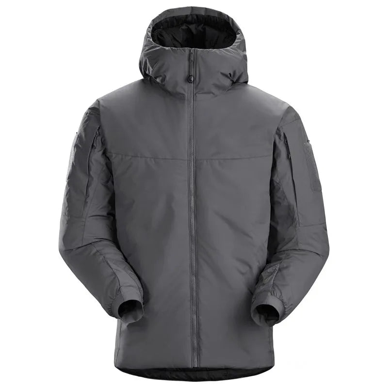 Outdoor Cotton Jacket Winter Thick Warm Tactical Hooded Jackets Outerwear Mountaineering and Hiking Clothing Windbreaker