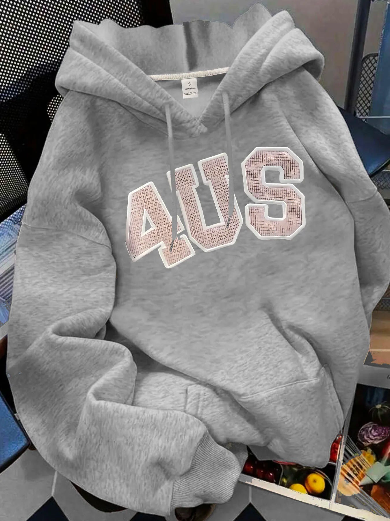【1489】4US Fashionable women's hoodie with printed sweatshirt ladies' sweatshirt with loose long sleeves - ATFH