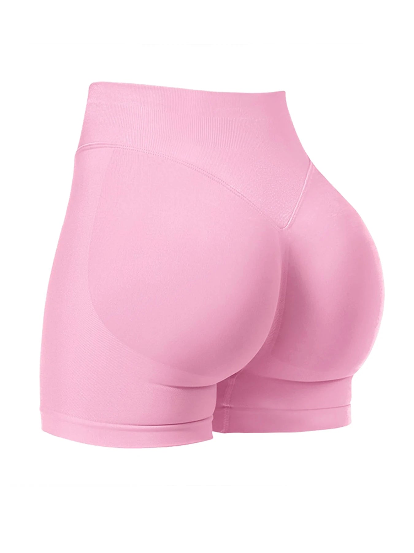 Women's High-Waisted Seamless Fitness Shorts: Tummy Control Compression, Butt-Lifting, High-Elastic Breathable, for YOGA