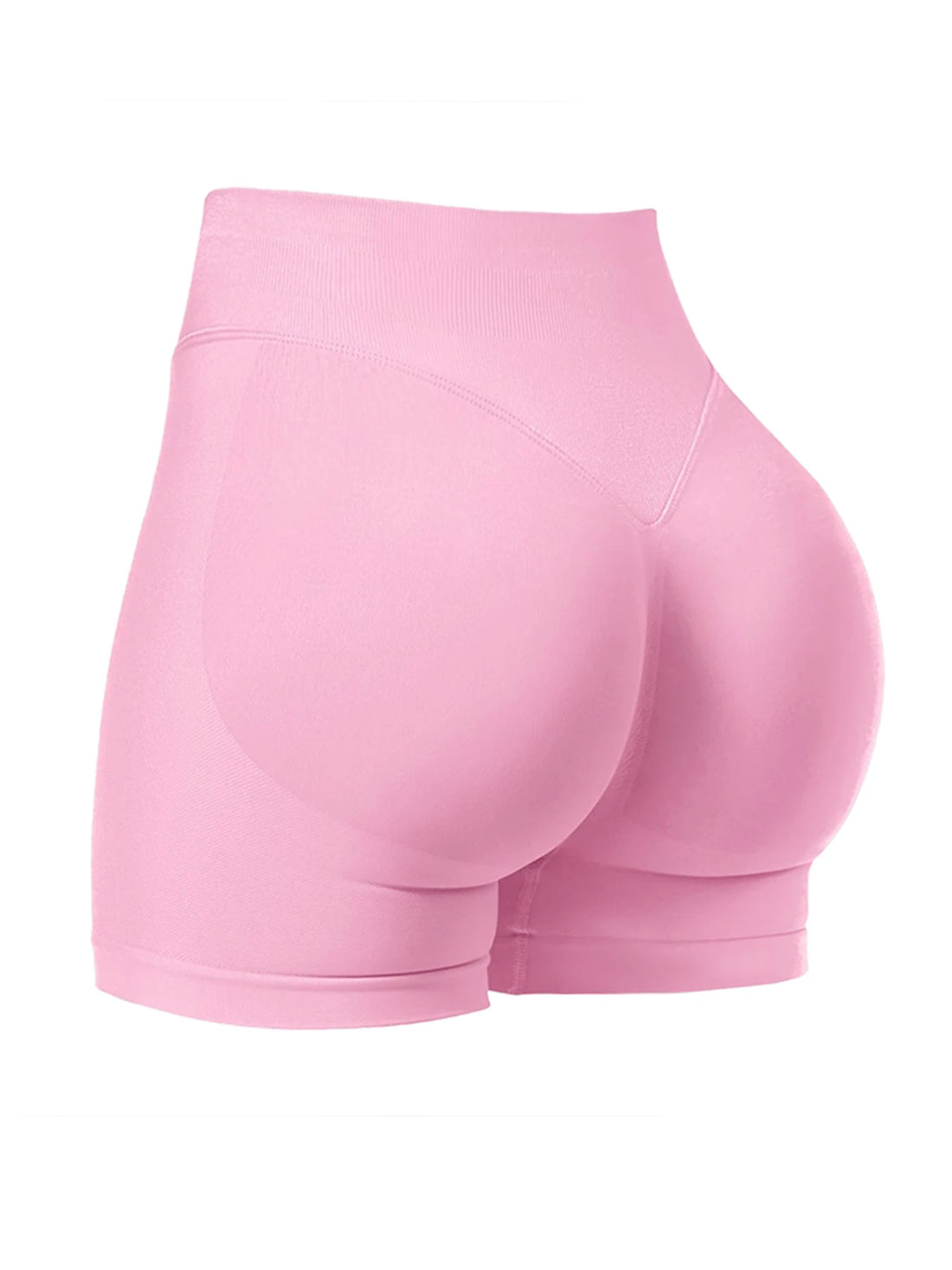 Women's High-Waisted Seamless Fitness Shorts: Tummy Control Compression, Butt-Lifting, High-Elastic Breathable, for YOGA