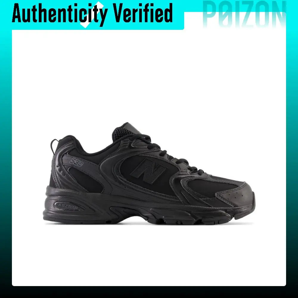 New Balance NB 530 Breathable Low top Casual Running Shoes Men's Black MR530NB