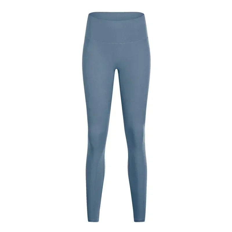 2025 New High Waist Naked Feeling Yoga Pants Women Push Up Sports Leggings Fitness Running Seamless Leggings Gym Girl Leggings - ATFH