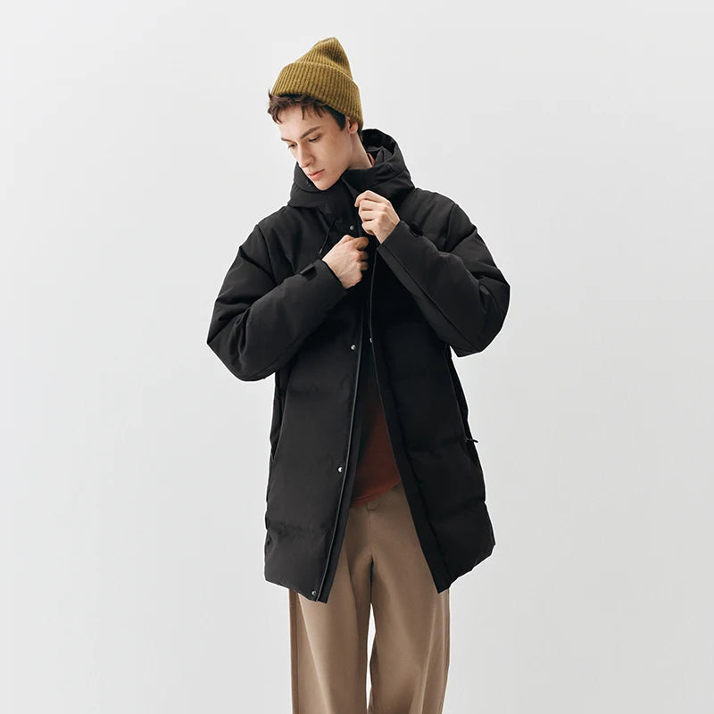Semir Men Down Jacket Water Repellent 2026 New Winter Daily Wear Urban Casual Style Cold Weather Layering Everyday Wardrobe
