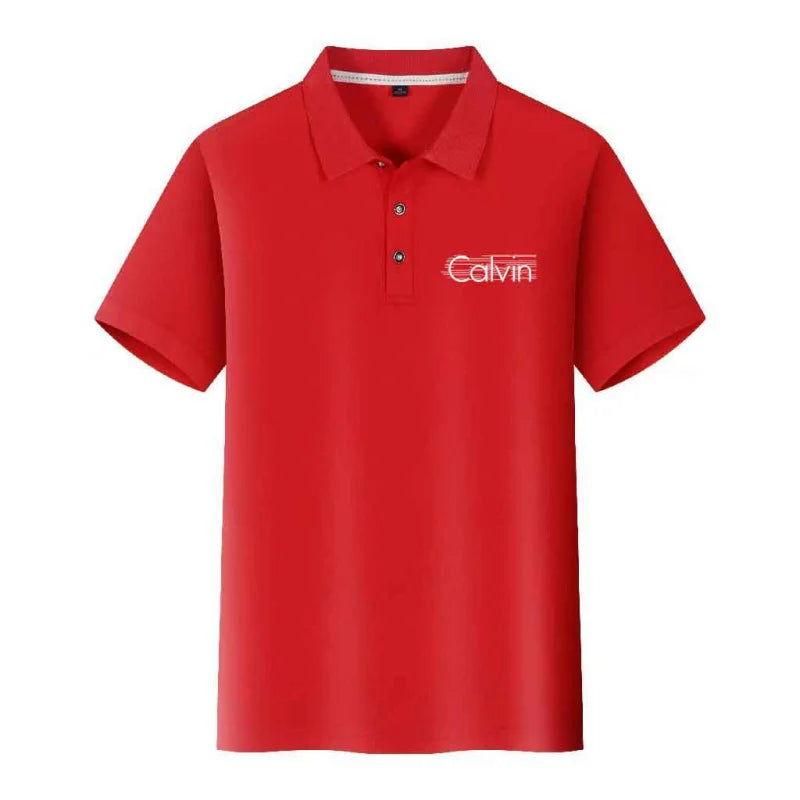 Summer Men and Women Daily Wear Business Casual Polo Shirt with Turned-Up Collar Short Sleeve Men Top Outdoor Baseball Polo Wear