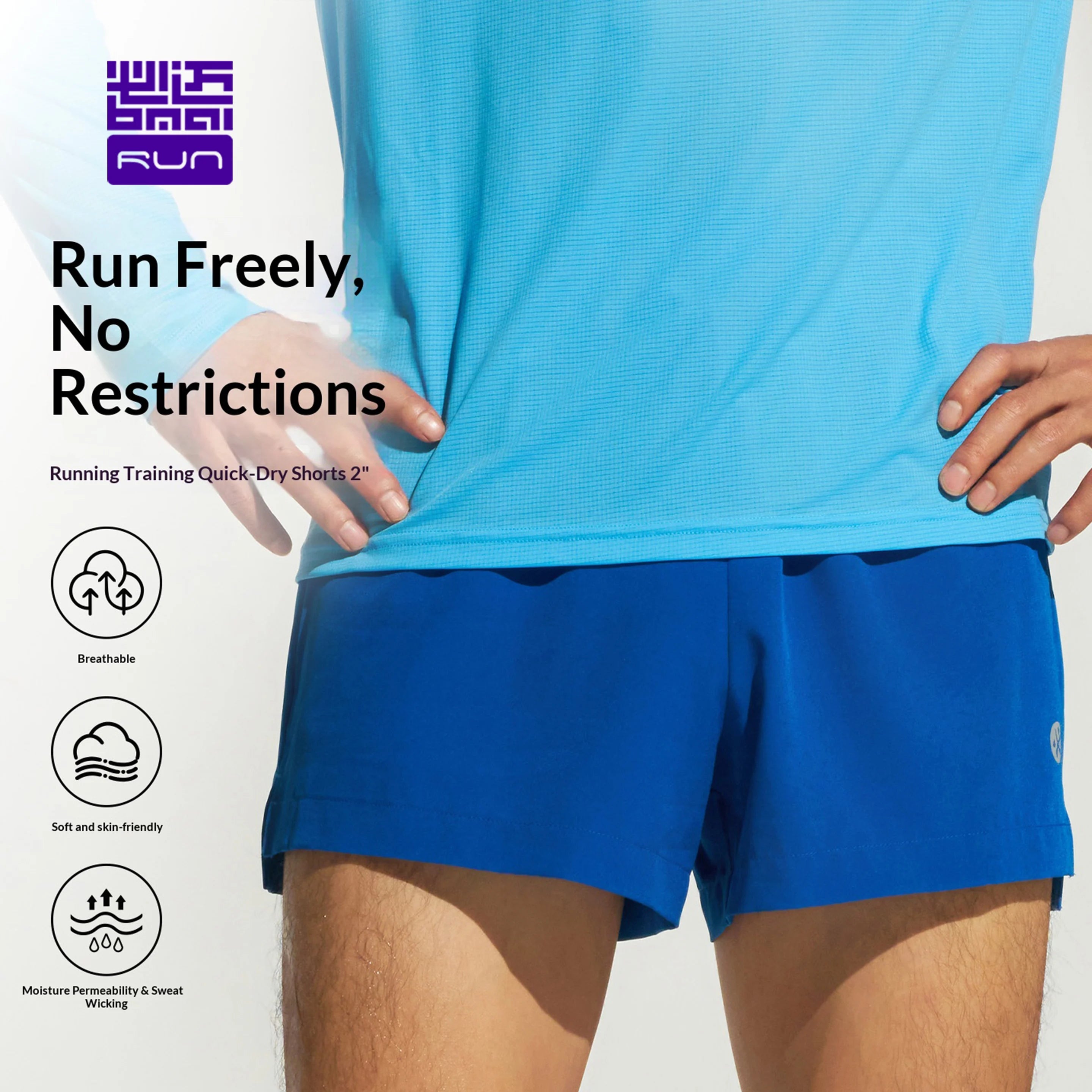 BMAI Running Training Quick-dry Shorts Marathon Sweatpant for Men 2026 Breathable Outdoor Exercises Fitness Sports Pants Running Tahsi Fashion House