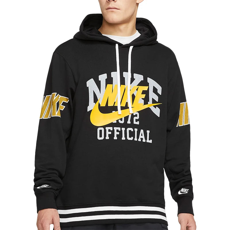Nike Official New Men's Loose Hooded Casual Sweatshirt DD6169-050 - ATFH