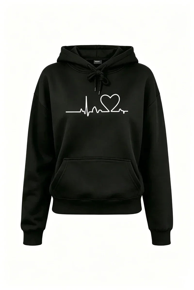 Fashion Womens Outfits 2026 Casual Hooded Sweatshirt Sportswear Outdoors Sports Jogging Clothing Daily Single Item Hoodie Pants