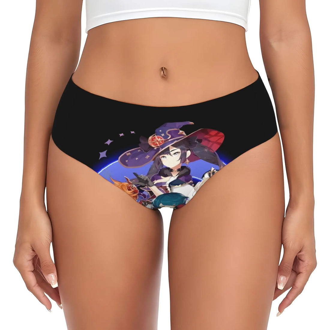 Anime Genshin Impact Brief Panties Women's Comfort Stretch Manga Kawaii  Underwear