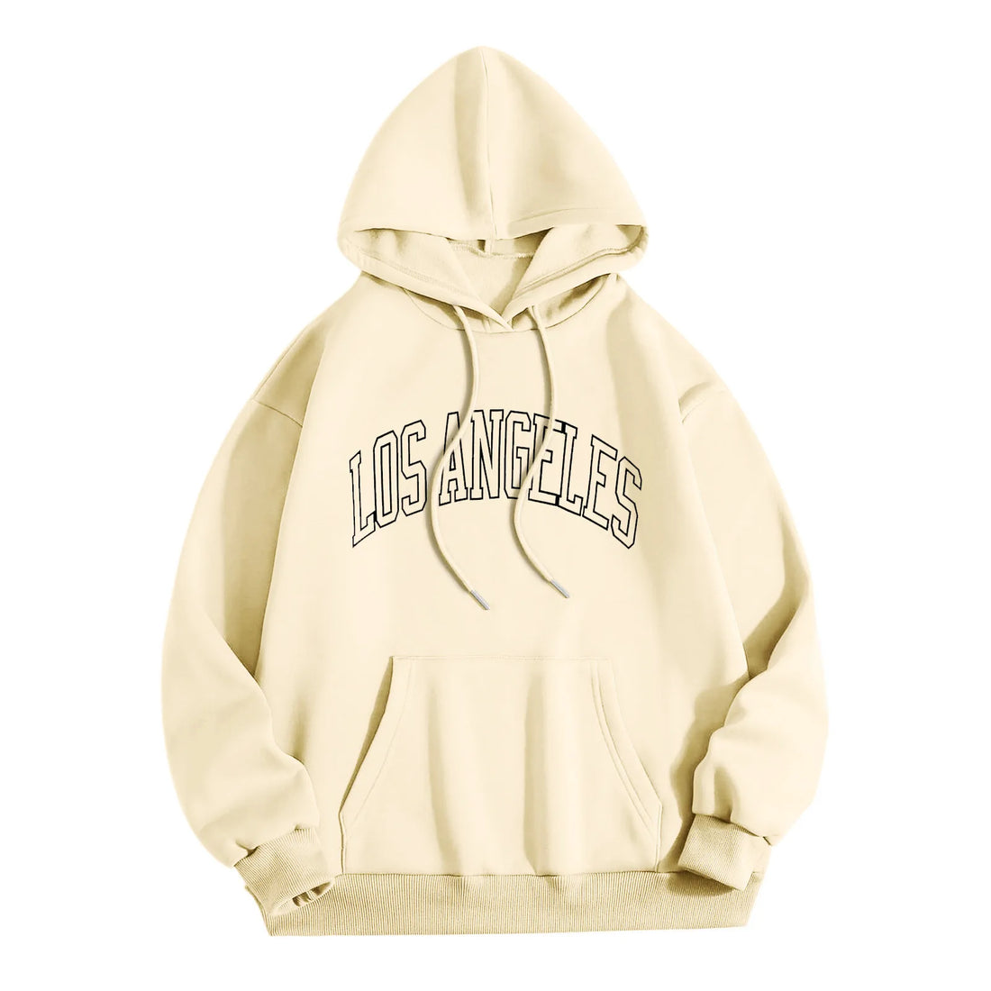 Letter Graphic Print Casual Hoodie Casual Mens' Pullover Long-Sleeve Sporty Hooded Sweatshirt Male Outdoor Loose-Fit Hoodies Top - ATFH