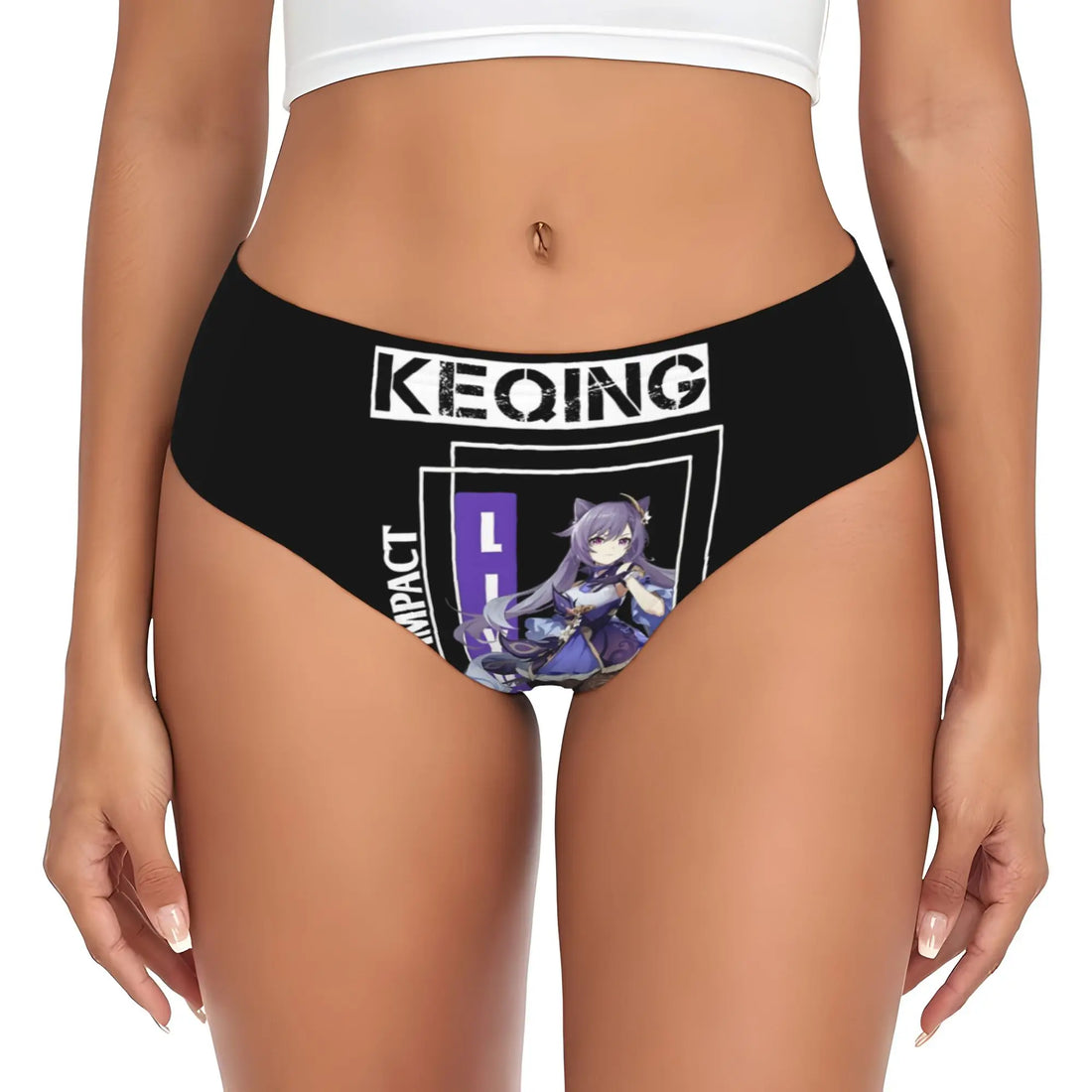 Anime Genshin Impact Brief Panties Women's Comfort Stretch Manga Kawaii  Underwear