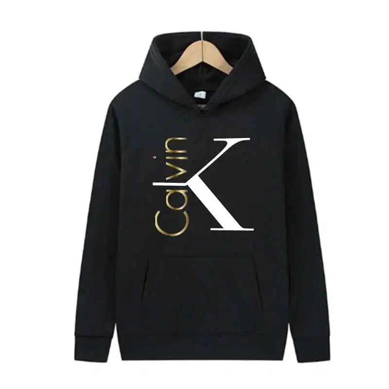 Letter Pattern Unisex Hooded Sweatshirts Daily Casual Hoody Top Spring Autumn Long sleeves Adult Hoodies Fashion Men's Clothes - ATFH