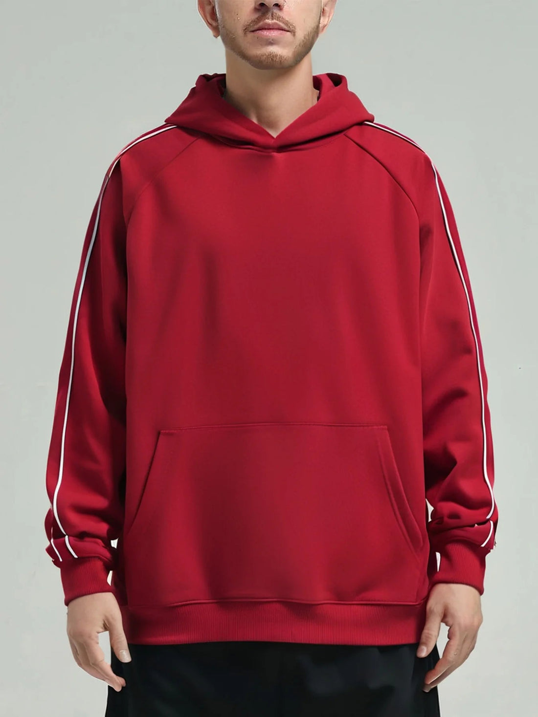 New autumn and winter men's and women's same long-sleeved hooded loose, comfortable and versatile casual sports sweater ATFH