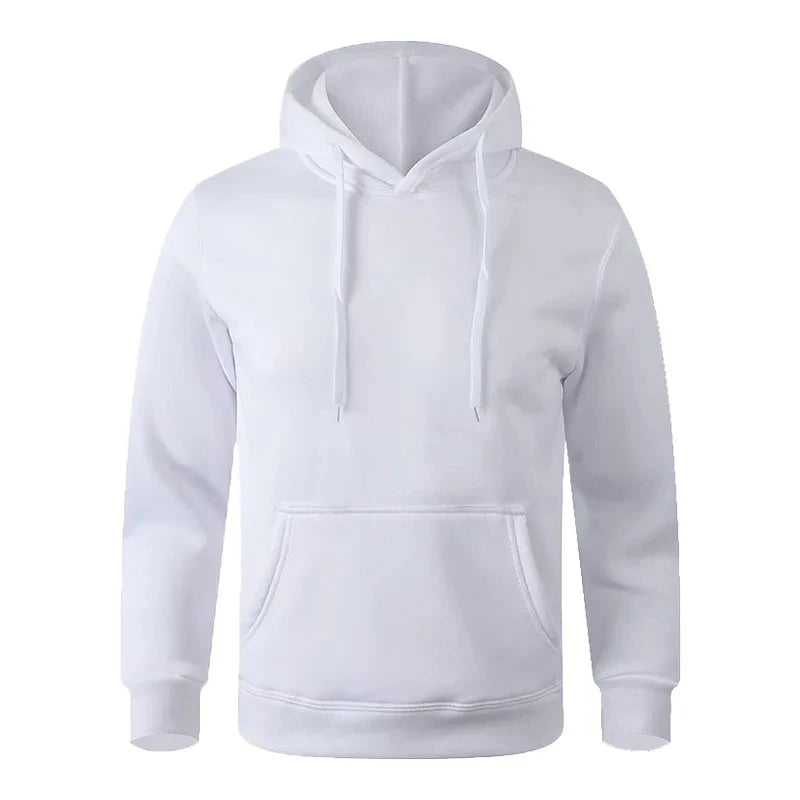 Men Women Hoodie Casual Sweatshirt Women's Hoodies Sports 2023 New Hoodie Fleece Black White Hoodie Minimalism Couple Clothes - ATFH