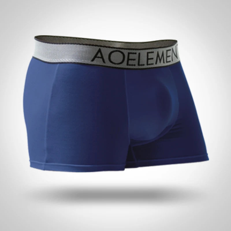Men's Underwear U-Convex Anti-Movement Bullet Type Separated Spermatic Vein Boxer Briefs Varicose Scrotum Support Bag